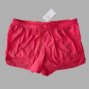 Nike Running Division 2-In-1 4" Shorts Dri-Fit ADV Pink FZ0609-629 New Men's 2XL